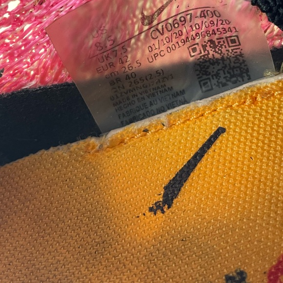 Nike x OFF-WHITE Air Zoom Tempo Next CV0697-400 Blue Pink Size 8.5 - Picture 12 of 12